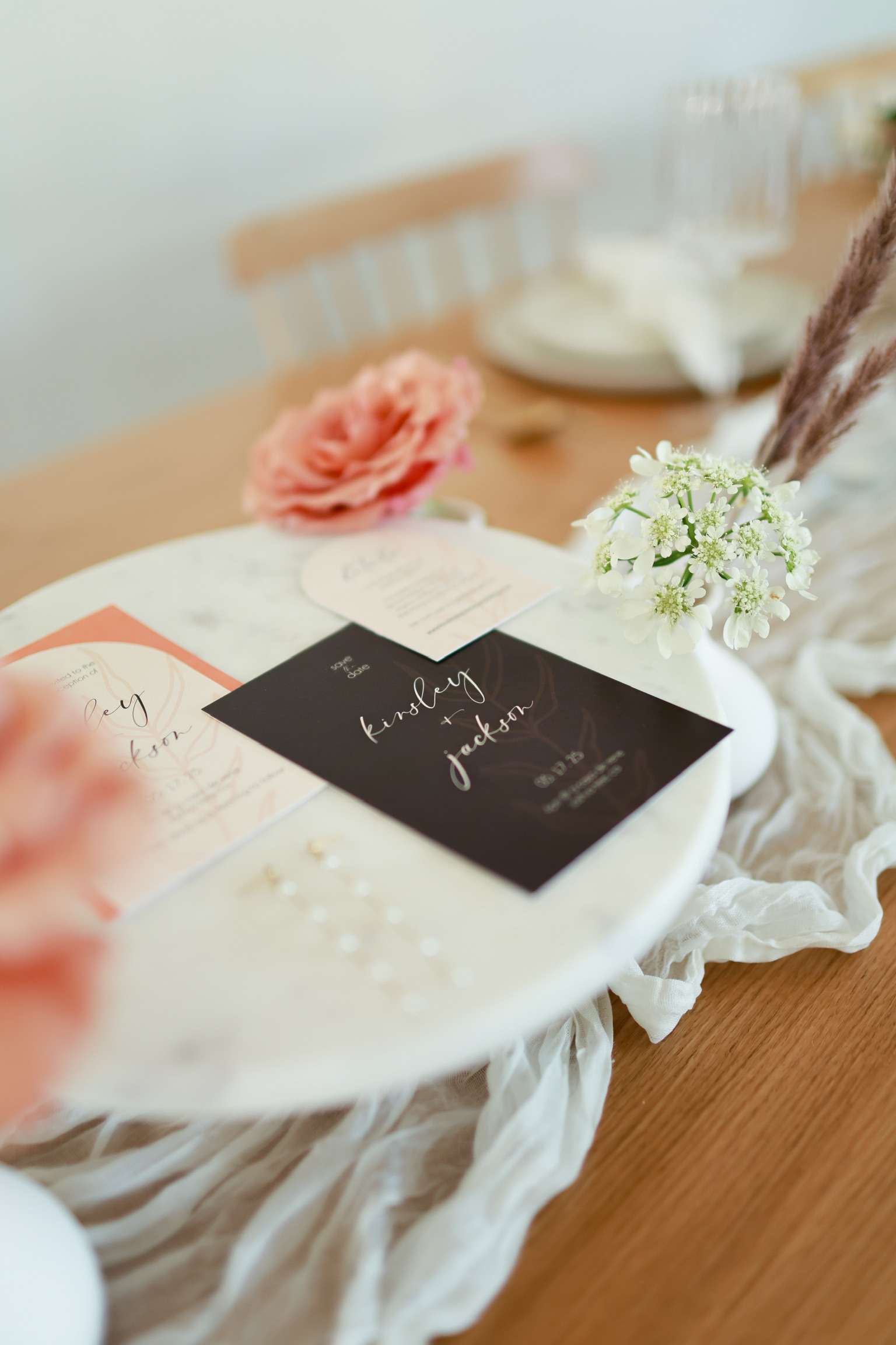 Wedding invitation suite